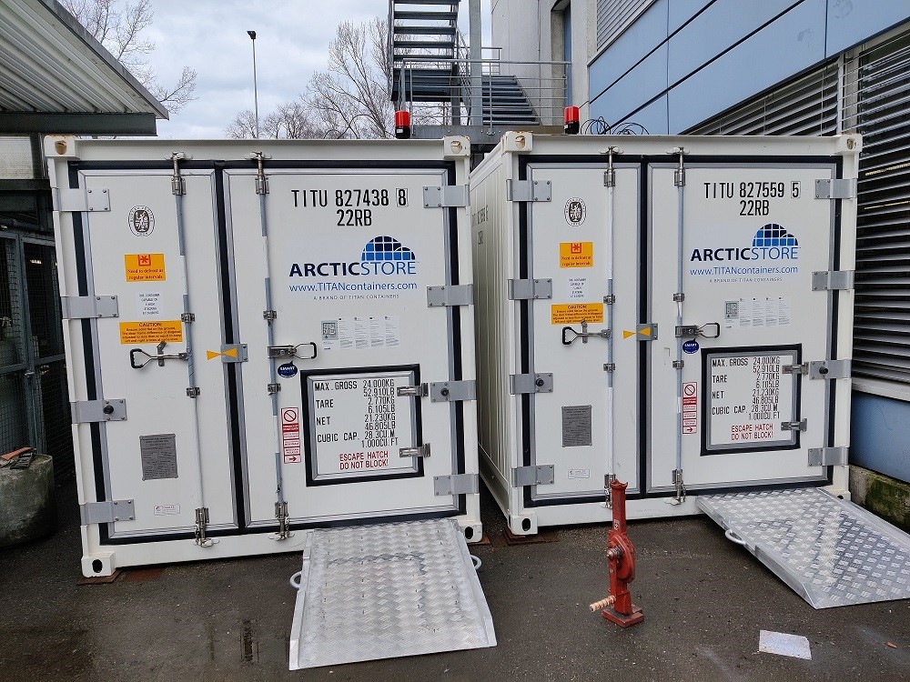 ArcticStore container side-by-side