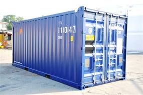 Blauer DNV Container