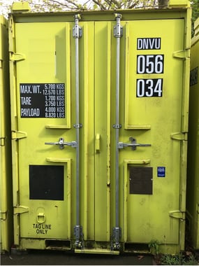 DNV Offshore Container gelb
