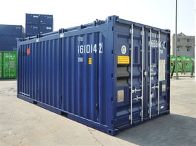 Offshore Container blau 5