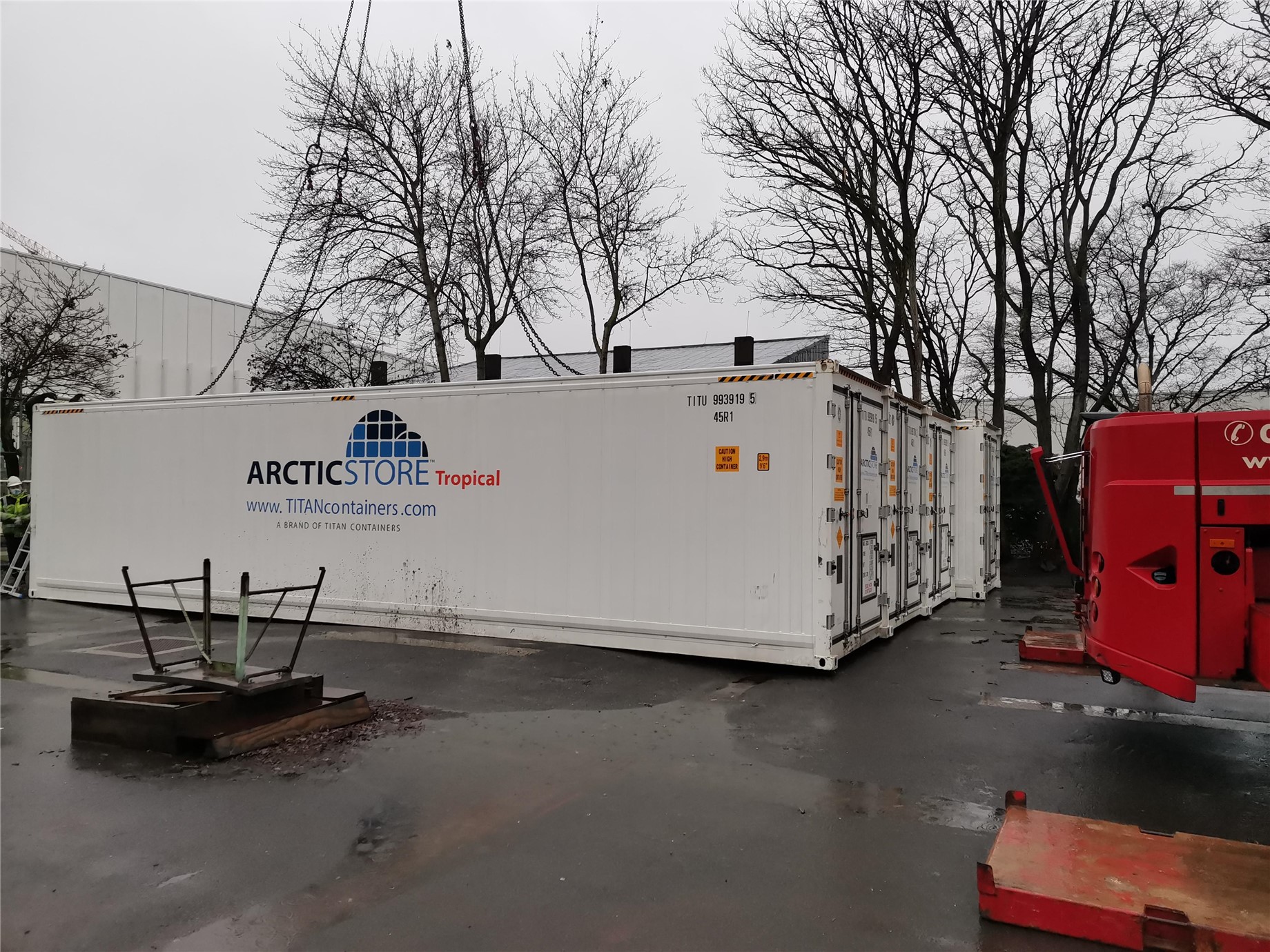 ArcticStore container side view