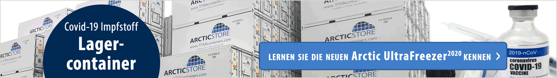 Vaccine storage - TITAN Containers