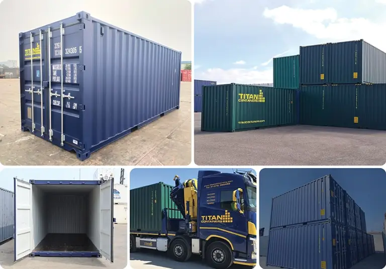 20-Fuß-Seecontainer zur Miete