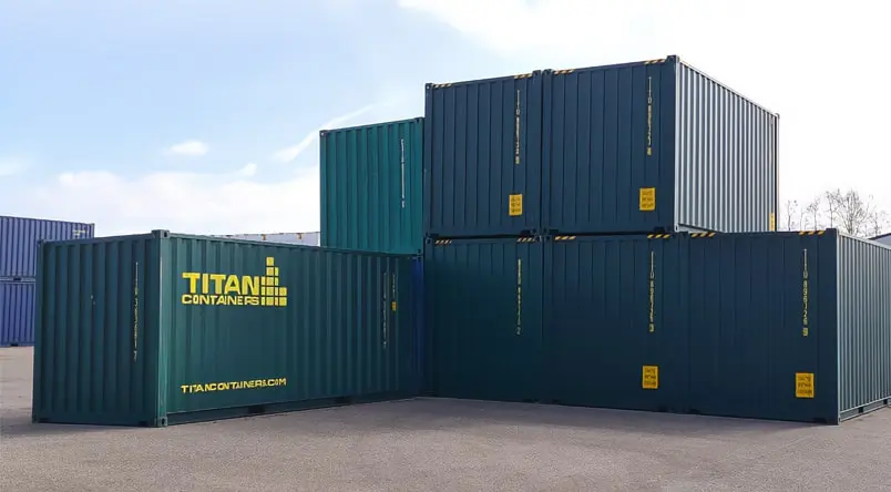 20-Fuß-Seecontainer zur Miete