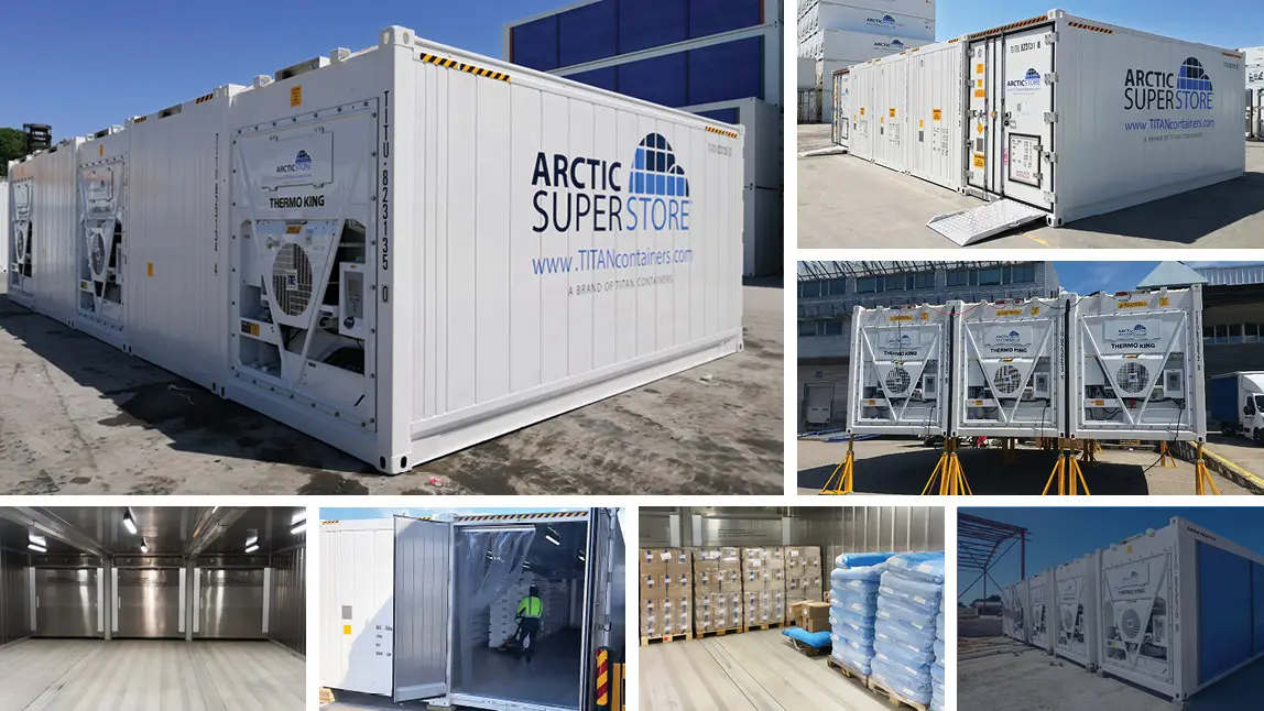 20ft Arctic SuperStore – Modulare Kühlräume zur Miete in Deutschland