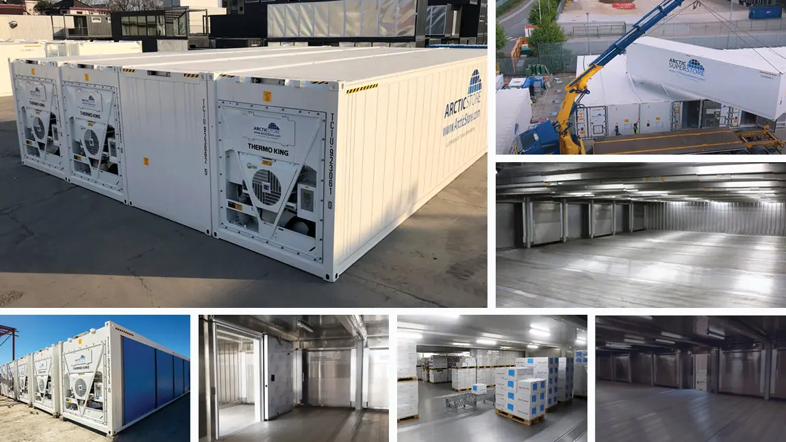 40ft Arctic SuperStore – Modulare Kühlräume zur Miete in Deutschland