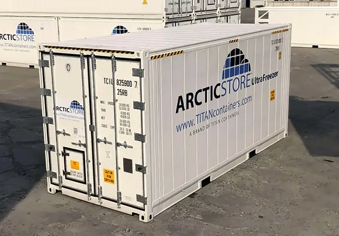 Arctic Ultrafreezer Kühllagerung - Kühlcontainer für ultraniedrige Temperaturen zum Mieten