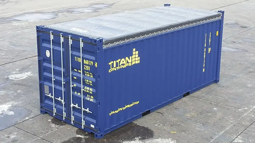 Open-Top-Container zur Miete