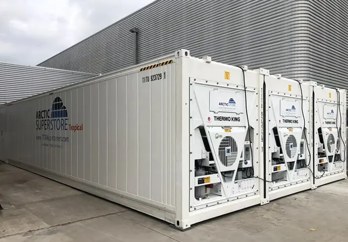 SuperStore Cold Storage - Modular Refrigerated Containers for Hire