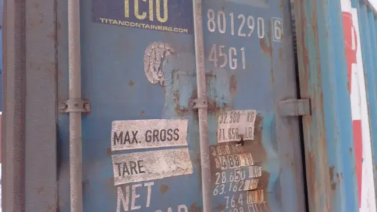 Gebrauchter 40-Fuß-High-Cube-Container zu verkaufen