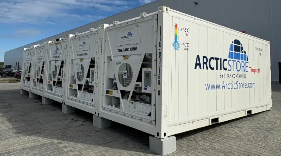 ArcticStore-Container zur Miete – Kühlcontainer